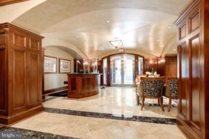 The Edgemoor Condos lobby